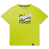 Speedo Graphic Short Sleeve Swim Shirt for Men Lime